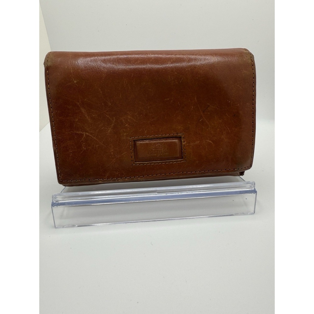 Carpisa Brown trifold Wallet from‎ Italy